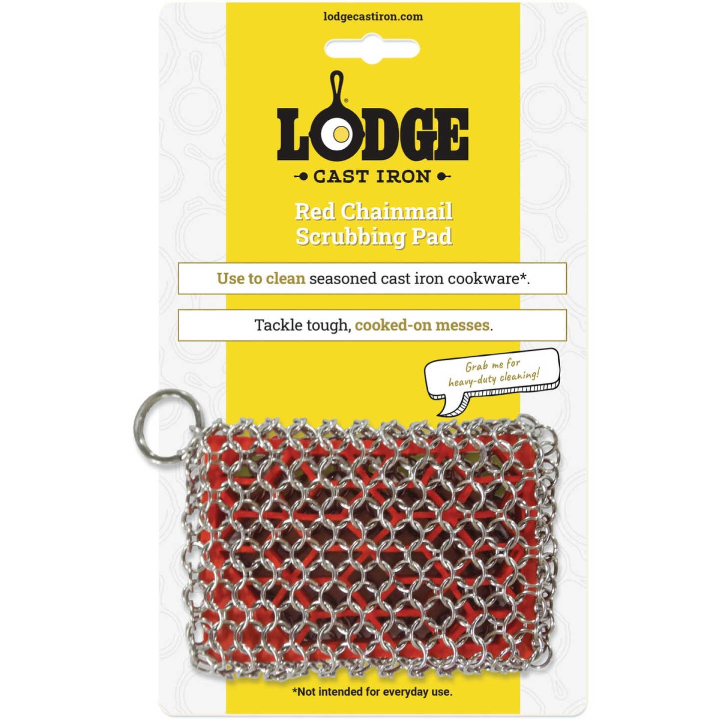 Lodge Stainless Steel Chainmail Scrubber - Jerry's Do it Best Hardware