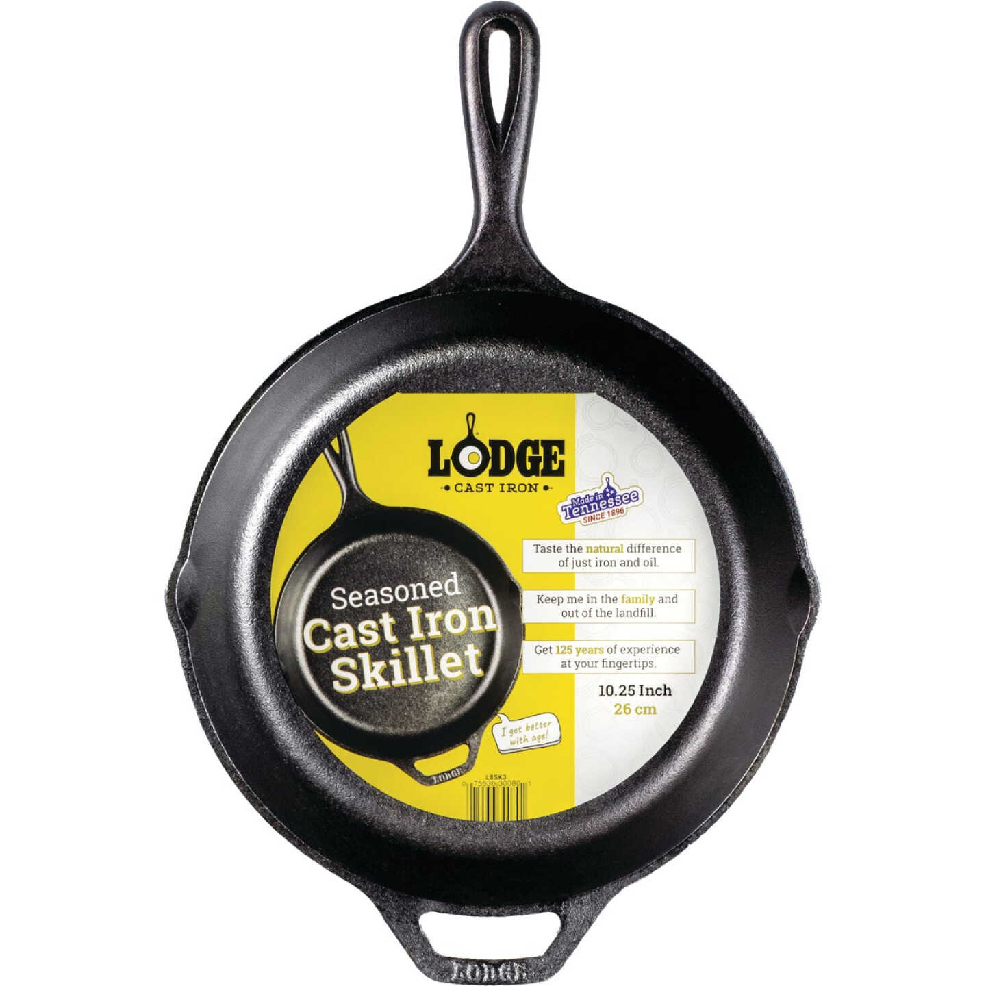 Lodge 10.25 In. Dual Handle Cast Iron Skillet